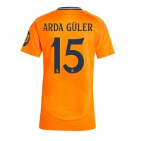 Echipament fotbal Real Madrid Arda Guler #15 Tricou Deplasare 2024-25 pentru femei maneca scurta